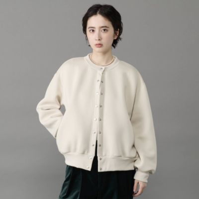 suadeo(スアデオ)のスウェット風スナップブルゾン通販 | 集英社HAPPY