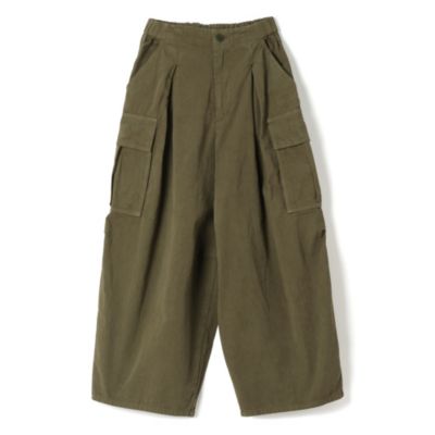 pas de calais(パドカレ)の25AWコンパクトコットン カーゴPT通販