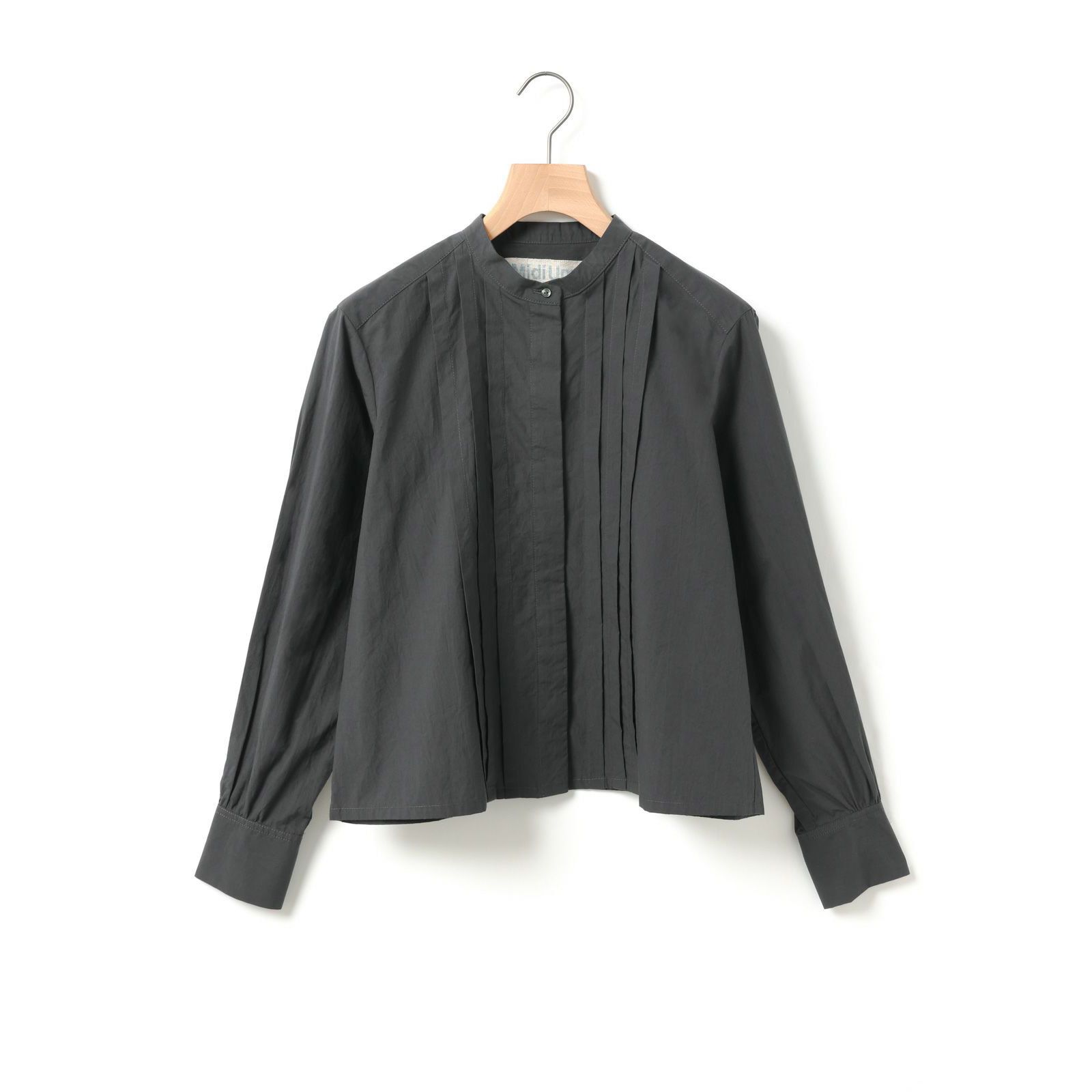 MidiUmi(ミディウミ)/タックショートシャツ