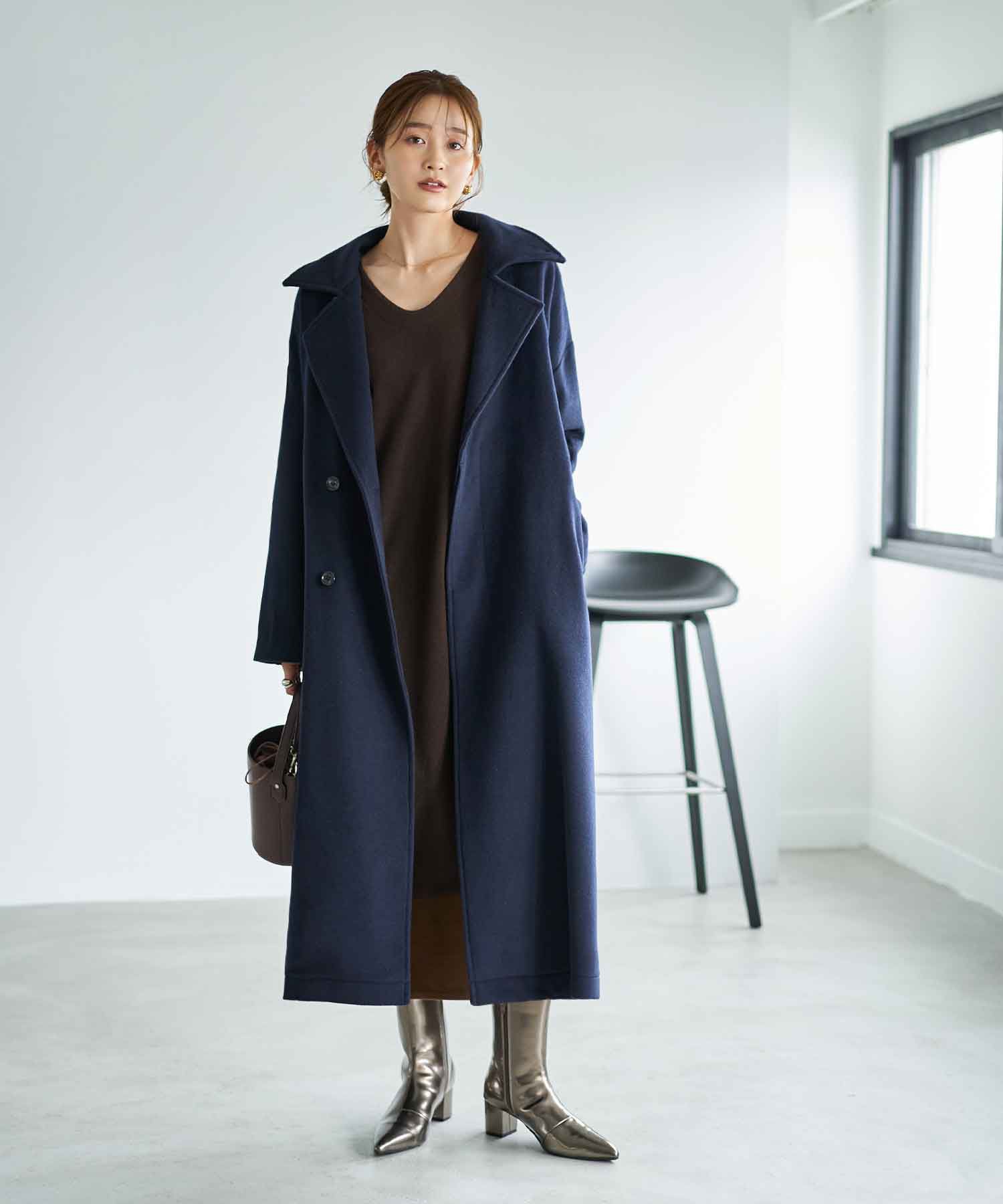 STYLE DELI(スタイルデリ)/【LUXE】ロングレングスウールコート