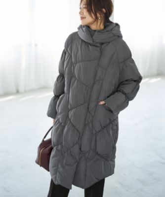 集英社HAPPY PLUS STORESTYLE DELI（スタイルデリ）/【LUXE】暖か軽量◆機能中綿ギャザーロングコート