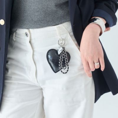 集英社HAPPY PLUS STOREPhoebe（フィービィー）/ハートレザーバッグチャーム