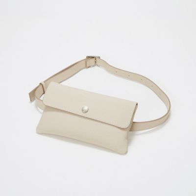 ほのか　ベージュ36 TOPKAPI(トプカピ)の【Breath TOPKAPI】シュリンクレザー 3way ミニ
