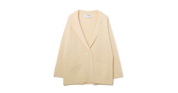 three dots×eclat(スリードッツ×エクラ)のニットジャケット通販 eclat 