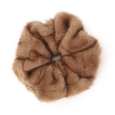 martinique(�}���e�B�j�[�N)/�yheyep �^�w�C�b�v�zhp12825 Faux Mink Scrunchie
