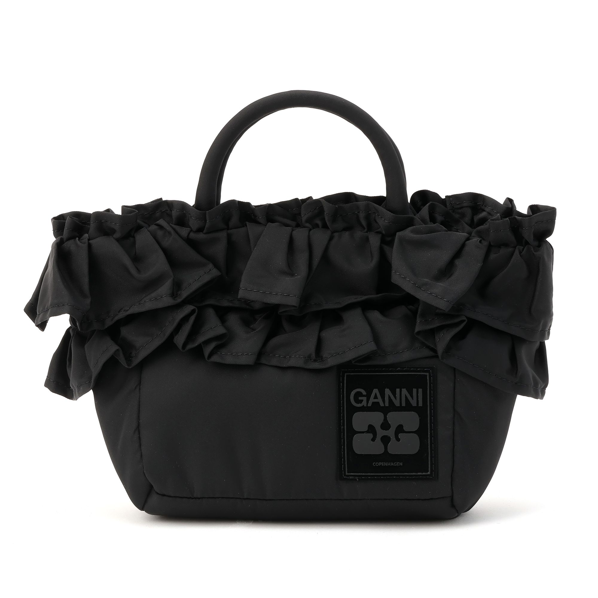 GANNI・ Mini Shopper Ruffle ・￥44,000