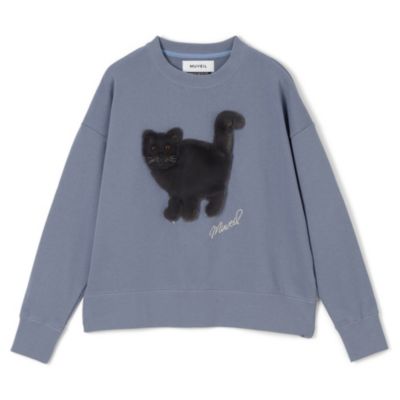 【新品タグ付】muveil ミュベール E.T. トレーナー E.T.刺繍トレーナー（税込2万5920円） - 「E.T.」をテーマにしたT