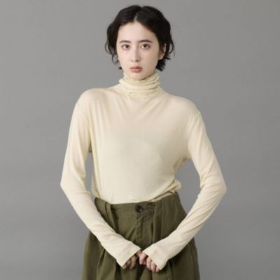 SLOANE(スローン)のリブジャージー シアータートルネック通販 | 集英社