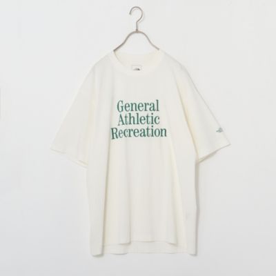 【洗える】GAR Typographic White S／S Tee