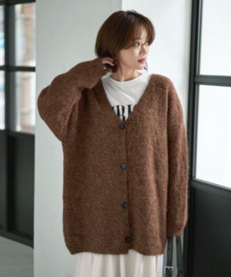 STYLE DELI(スタイルデリ)のモヘア風ミックスニットゆったり