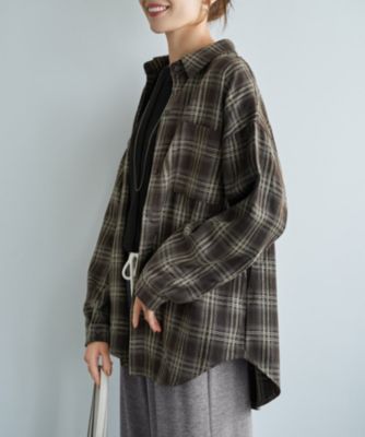 STYLE DELI(スタイルデリ)のぼかし織りチェック柄シャツ通販 Marisol 