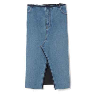 LITKOVSKA デニムスカート LITKOVSKA】Denim-Wool Blend Midi Skirt – End on End.