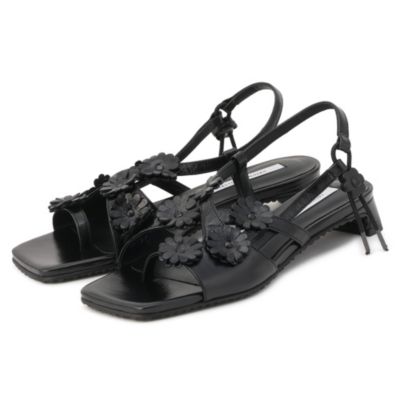 CECILIE BAHNSEN・ARNA SANDALS TEXTURED LEATHER・￥89,760