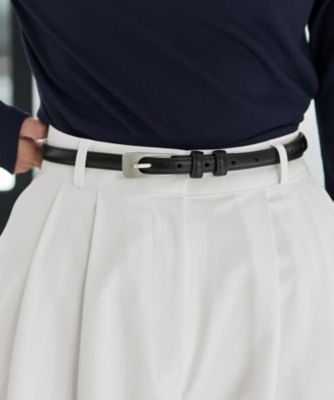 集英社HAPPY PLUS STORESTYLE DELI（スタイルデリ）/【DELI by】ミニマルスリムリアルレザーベルト