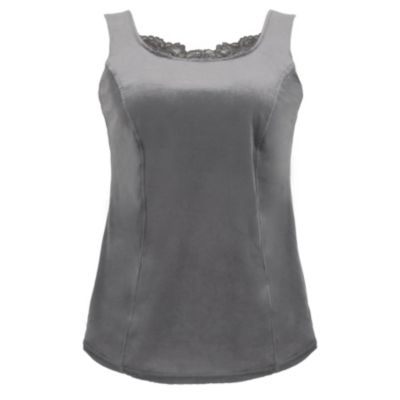 華やかベロアで高見え　シャイニーベロアブラキャミ25