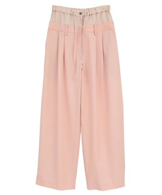 CLANE(クラネ)のW WAIST WIDE SLACKS通販 | 集英社HAPPY PLUS STORE