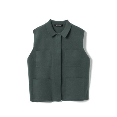 mizuiro ind(ミズイロインド)の襟付きワイドベスト通販 | 集英社HAPPY