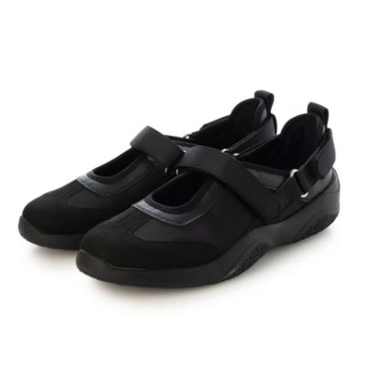 華奢見えデザインで歩きやすい、大人のメリージェーンスニーカー　メリージェーンスニーカー