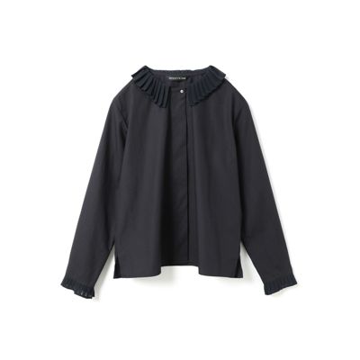 mizuiro ind(ミズイロインド)のプリーツカラーシャツ通販 | 集英社