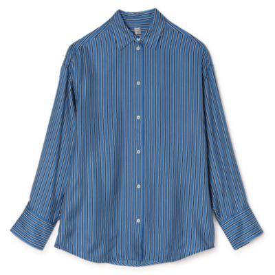 TOTEME(トーテム)のOversized striped shirt通販 | 集英社HAPPY PLUS STORE