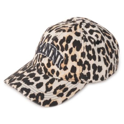 GANNI・Washed Cotton Canvas Cap Leo Emb・￥17,930