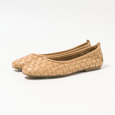 FABIO RUSCONI(ファビオ ルスコーニ)の編み込みレザーパンプス通販