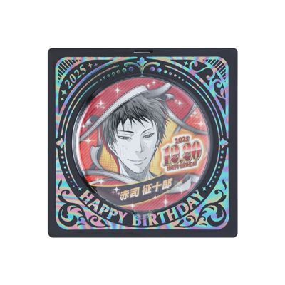 黒子のバスケ 缶バッジ 赤司征十郎 黒子のバスケ(クロコノバスケ)の『黒子のバスケ』バースデイ缶バッジ