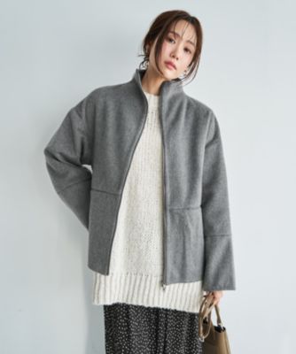 【美品】ジュンアシダ カシミヤ＆シルク ジャケット 高級品 大きいサイズ グレー 楽天市場】【中古】jun ashida ジュンアシダ コート レディース グレー