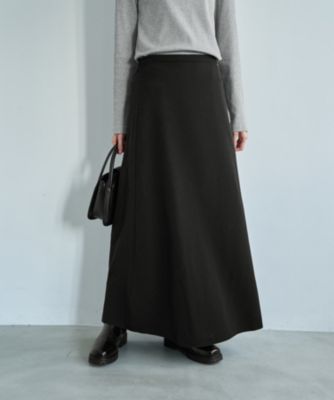 ナローAラインロングスカート