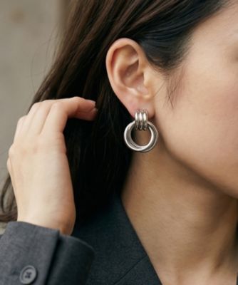 STYLE DELI(スタイルデリ)の【DELI by】重なりリングピアス通販