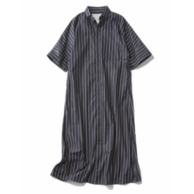 テント半袖シャツワンピース