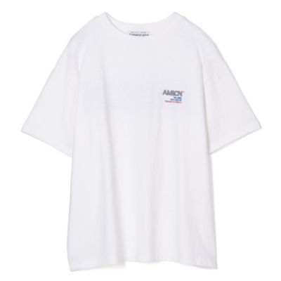 遊び心と抜け感をプラス　ラフィー丸胴 バックプリントT