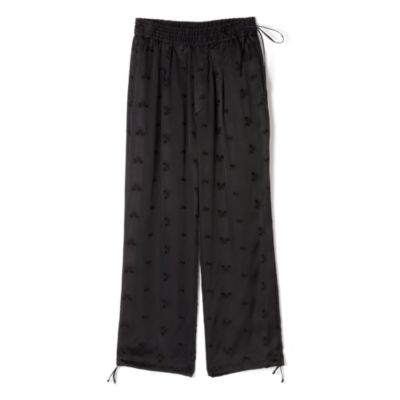 キュプラフラワーエンブロイダリーパンツ