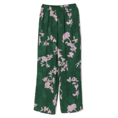 ne Quittez pas(ヌキテパ)のShantoon Jacquard Rose Print Pants通販