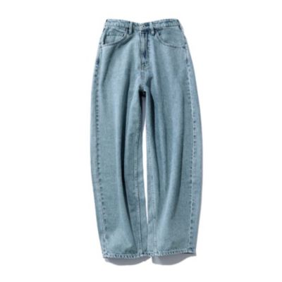 shellerカーヴィデニム　ライトブルー 12closet(トゥエルブクローゼット)の【kazumiさんコラボ】【洗える