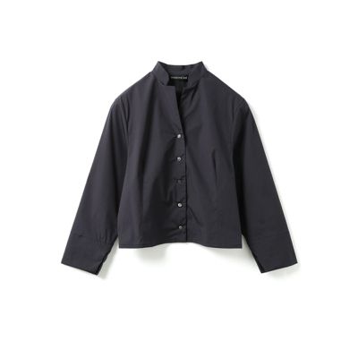 mizuiro ind(ミズイロインド)のスタンドカラーショートシャツ通販