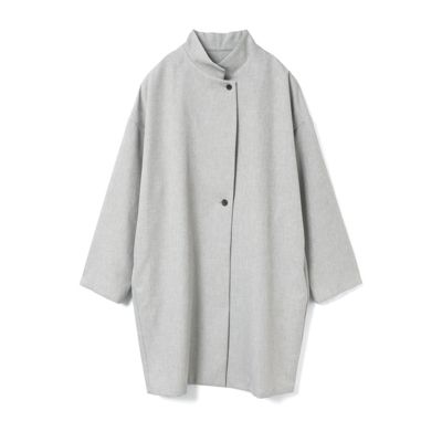 mizuiro ind(ミズイロインド)のスタンドカラーワイドジャケット通販