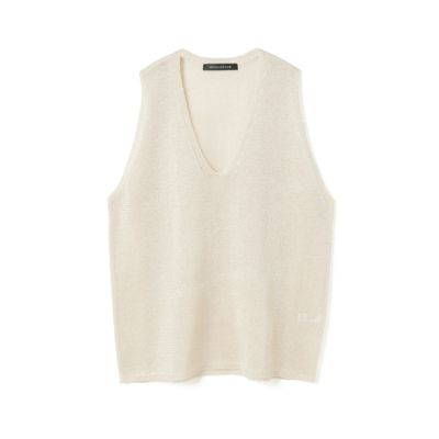 mizuiro ind(ミズイロインド)のワイドVネックベスト通販 | 集英社HAPPY