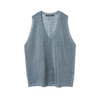 mizuiro ind(ミズイロインド)のワイドVネックベスト通販 | 集英社HAPPY