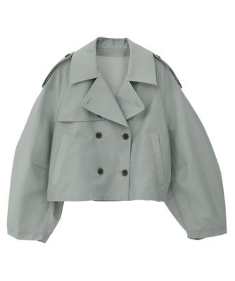 CLANE(クラネ)のSHEER SHORT TRENCH JACKET通販 | 集英社HAPPY PLUS STORE