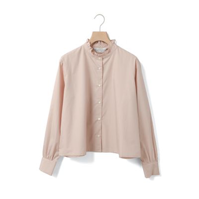 MidiUmi フリルショートシャツ MidiUmi(ミディウミ)のフリルショートシャツ通販 | 集英社HAPPY PLUS STORE