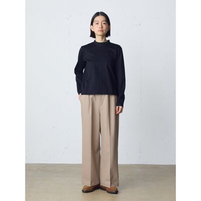 MidiUmi(ミディウミ)のワイドスラックスパンツ通販 | 集英社HAPPY PLUS