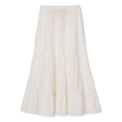 COUTURE D'ADAM(クチュール ド アダム)のGlitter Tiered Skirt通販