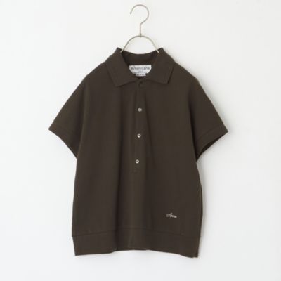 【洗える】ギザンディーカノコPOLO裾リブ