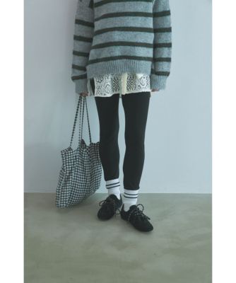 脚に触れた瞬間、すっと体温になじむような感覚…　SLEEPY VEIL LEGGINGS