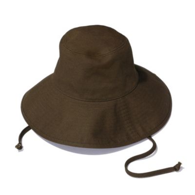 Lack of Color ブラウン バケットハット S/M Lack of Color(ラックオブカラー)のHoliday Bucket － Brown Canvas