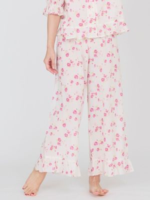 華やぎローズで、毎日を気分よく<br><br>上品に楽しむ「フレンチローズ」　フレンチローズフリルパンツ