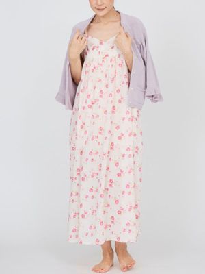 華やぎローズで、毎日を気分よく<br><br>上品に楽しむ「フレンチローズ」　フレンチローズキャミソールワンピース