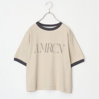 Americana(アメリカーナ)の【洗える】クロップド リンガーT通販