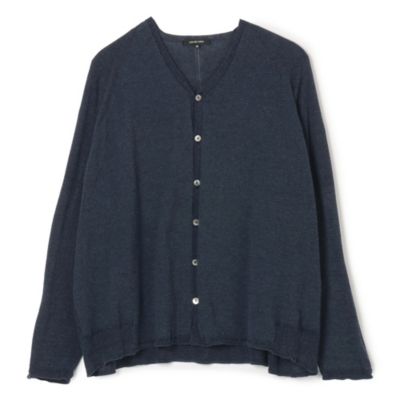 pas de calais(パドカレ)の26SS コットンリネンチュニックカーディガン